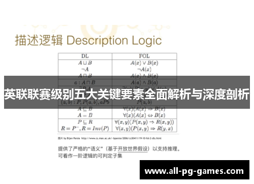 英联联赛级别五大关键要素全面解析与深度剖析